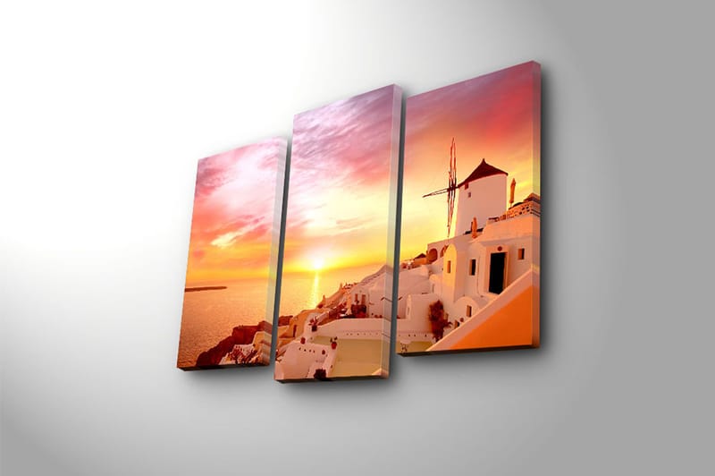 CANVASTAVLA 3-pack Flerfärgad 20x39 cm - Inredning & dekor - Tavlor & konst - Canvastavla