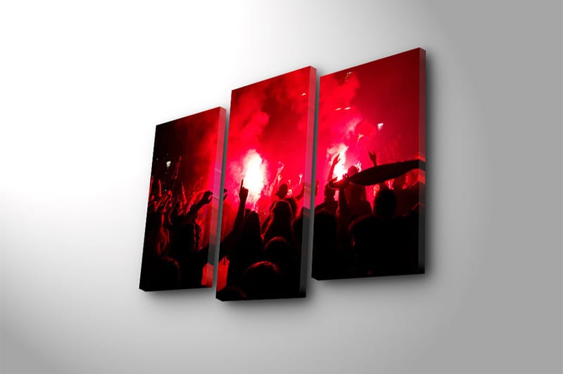 CANVASTAVLA 3-pack Flerfärgad 20x39 cm - Inredning & dekor - Tavlor & konst - Canvastavla