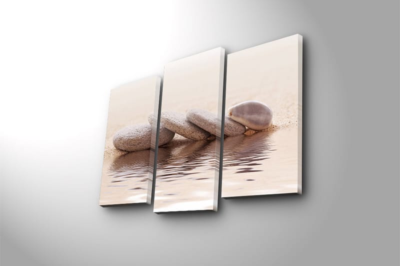CANVASTAVLA 3-pack Flerfärgad 20x39 cm - Inredning & dekor - Tavlor & konst - Canvastavla