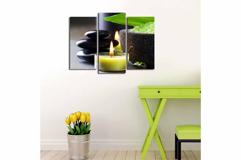 CANVASTAVLA 3-pack Flerfärgad 20x39 cm - Inredning & dekor - Tavlor & konst - Canvastavla