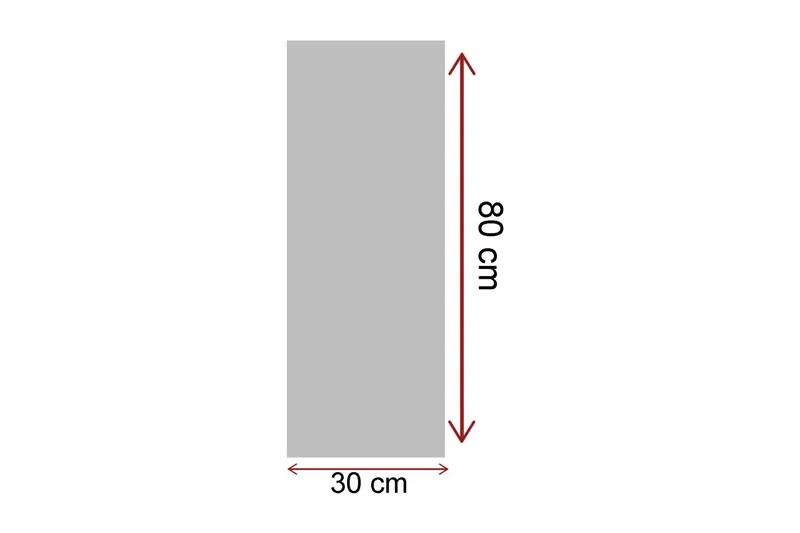 Canvastavla 30x80 cm - Elegant kvinna i röd klänning med blommor i håret - Röd / Brun / Beige - Inredning & dekor - Tavlor & konst - Canvastavla