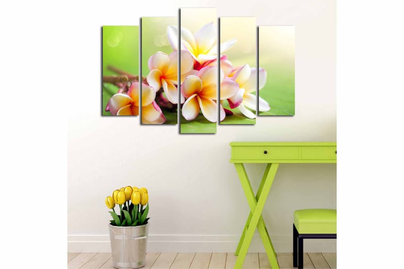 CANVASTAVLA 5-pack Flerfärgad 19x60 cm - Inredning & dekor - Tavlor & konst - Canvastavla