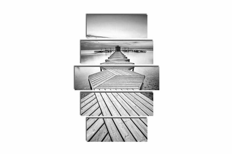 CANVASTAVLA 5-pack Flerfärgad 19x60 cm - Inredning & dekor - Tavlor & konst - Canvastavla