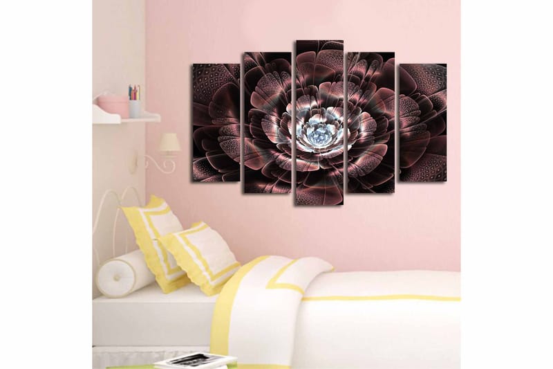 CANVASTAVLA 5-pack Flerfärgad 19x60 cm - Inredning & dekor - Tavlor & konst - Canvastavla