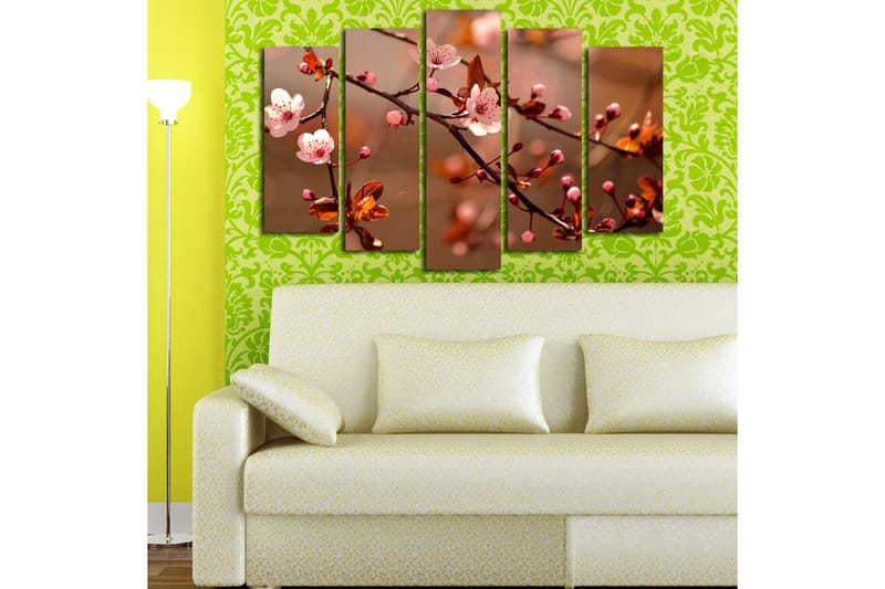 Canvastavla 5-pack Flerfärgad - 19x60 cm - Inredning & dekor - Tavlor & konst - Canvastavla