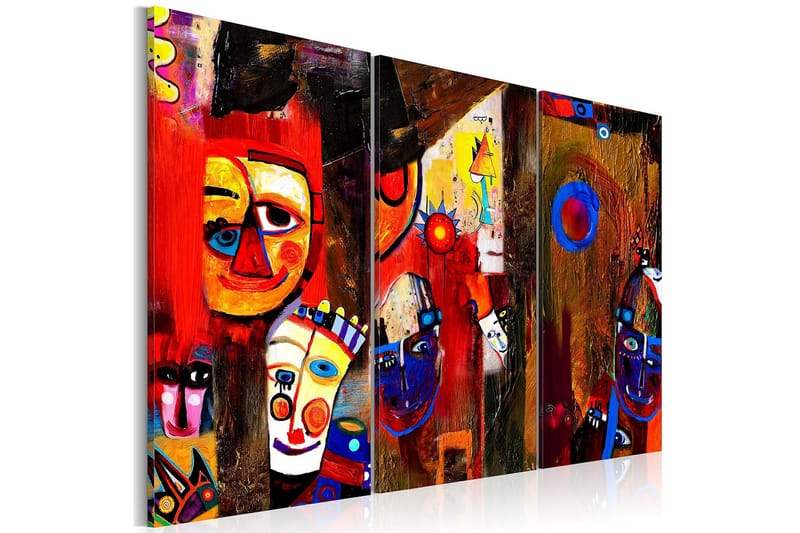 CANVASTAVLA Abstract Carnival  120x80 cm - Artgeist sp. z o. o. - Inredning & dekor - Tavlor & konst - Canvastavla