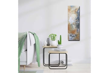 Canvastavla - Abstrakt komposition med mjuka former och nyanser - Ljusgrå / Beige / Blå - Inredning & dekor - Tavlor & konst - Canvastavla