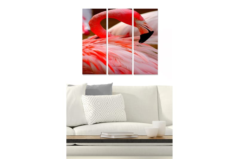CANVASTAVLA Animal 3-pack Flerfärgad 20x50 cm - Inredning & dekor - Tavlor & konst - Canvastavla