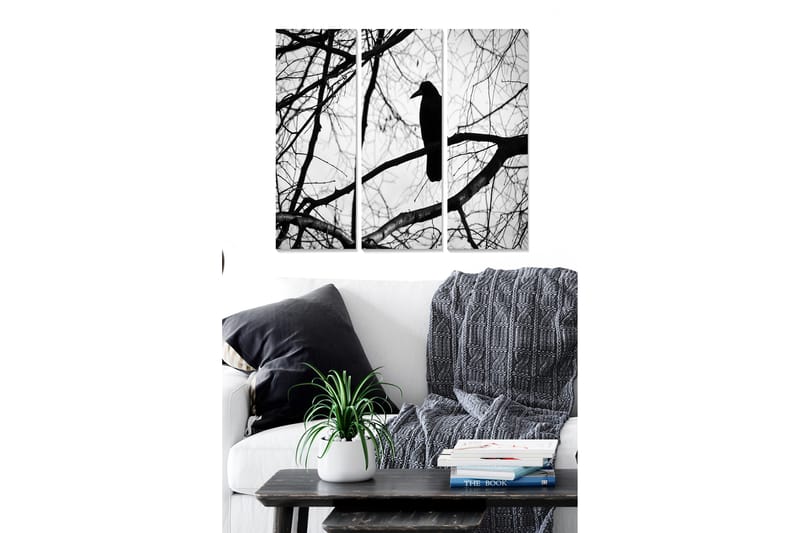 CANVASTAVLA Animal 3-pack Flerfärgad 20x50 cm - Inredning & dekor - Tavlor & konst - Canvastavla