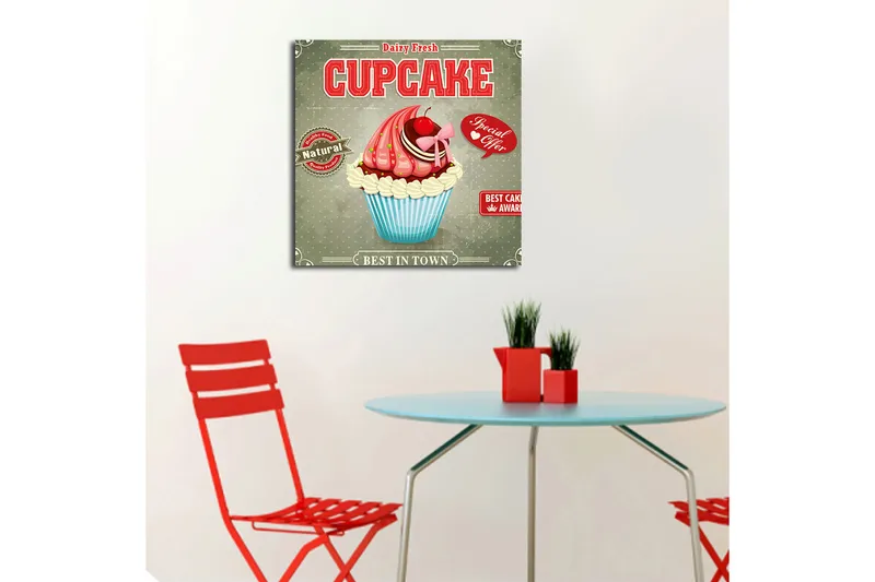 Canvastavla Animal Flerfärgad - 45x45 cm - Inredning & dekor - Tavlor & konst - Canvastavla