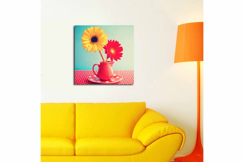 Canvastavla Animal Flerfärgad - 45x45 cm - Inredning & dekor - Tavlor & konst - Canvastavla