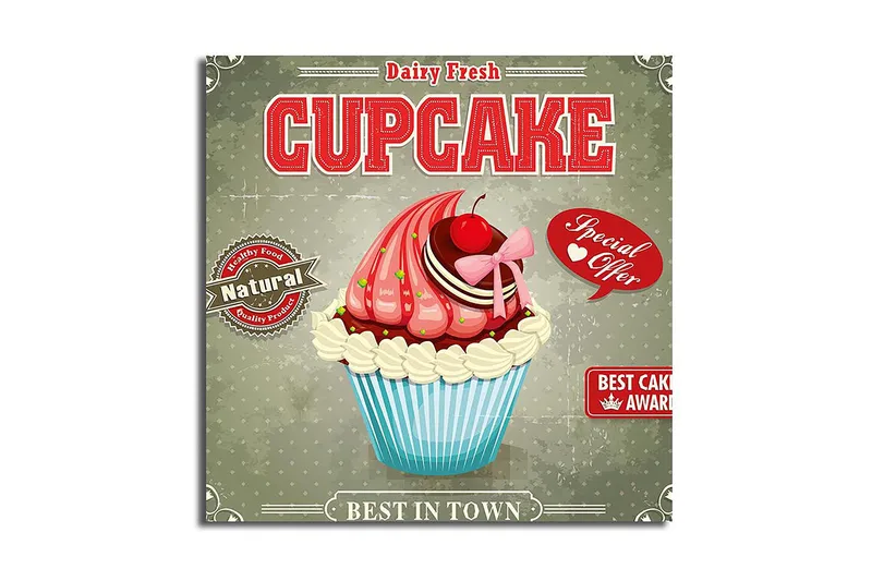 Canvastavla Animal Flerfärgad - 45x45 cm - Inredning & dekor - Tavlor & konst - Canvastavla