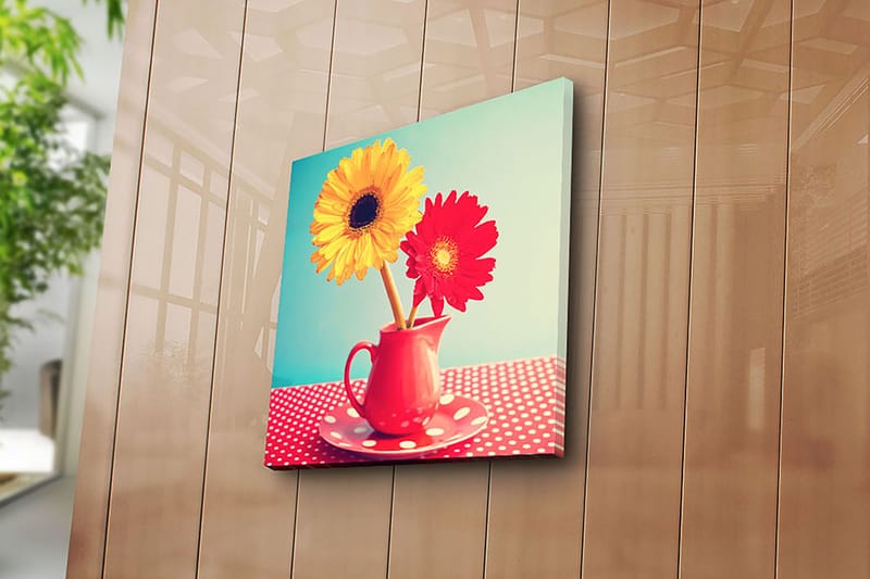 Canvastavla Animal Flerfärgad - 45x45 cm - Inredning & dekor - Tavlor & konst - Canvastavla