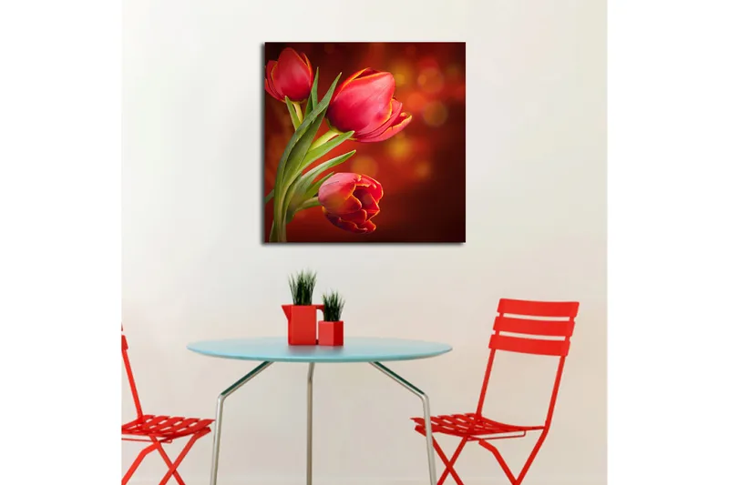 Canvastavla Animal Flerfärgad - 45x45 cm - Inredning & dekor - Tavlor & konst - Canvastavla