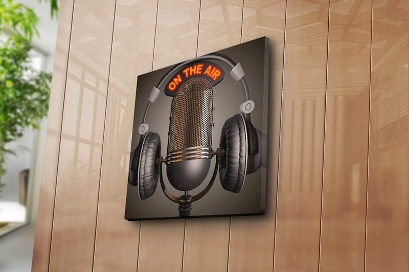 Canvastavla Animal Flerfärgad - 45x45 cm - Inredning & dekor - Tavlor & konst - Canvastavla