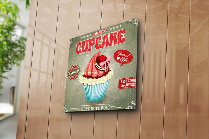 Canvastavla Animal Flerfärgad - 45x45 cm - Inredning & dekor - Tavlor & konst - Canvastavla