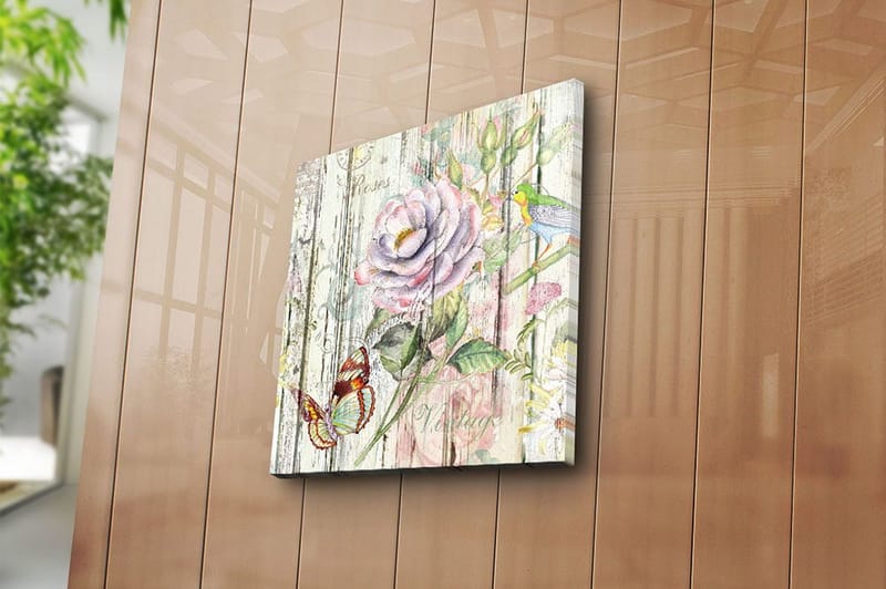 Canvastavla Animal Flerfärgad - 45x45 cm - Inredning & dekor - Tavlor & konst - Canvastavla