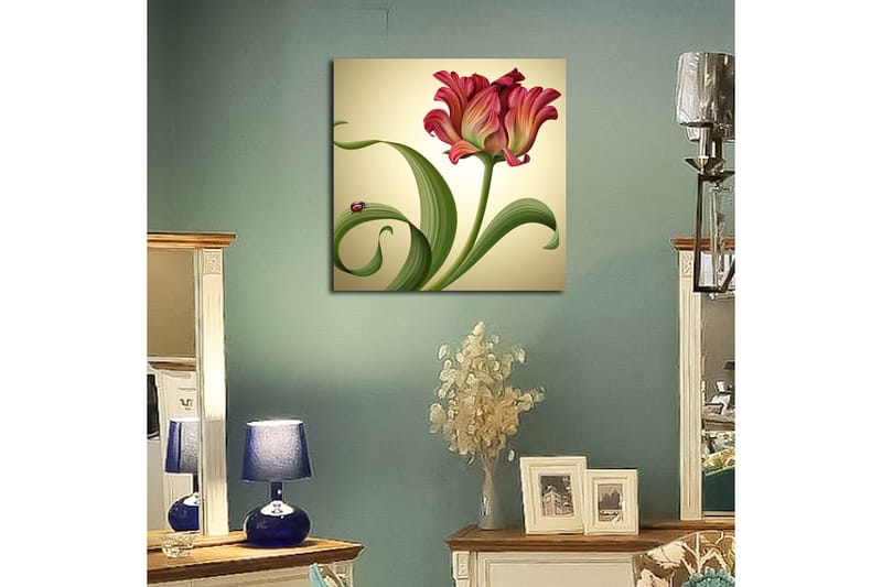 Canvastavla Animal Flerfärgad - 45x45 cm - Inredning & dekor - Tavlor & konst - Canvastavla