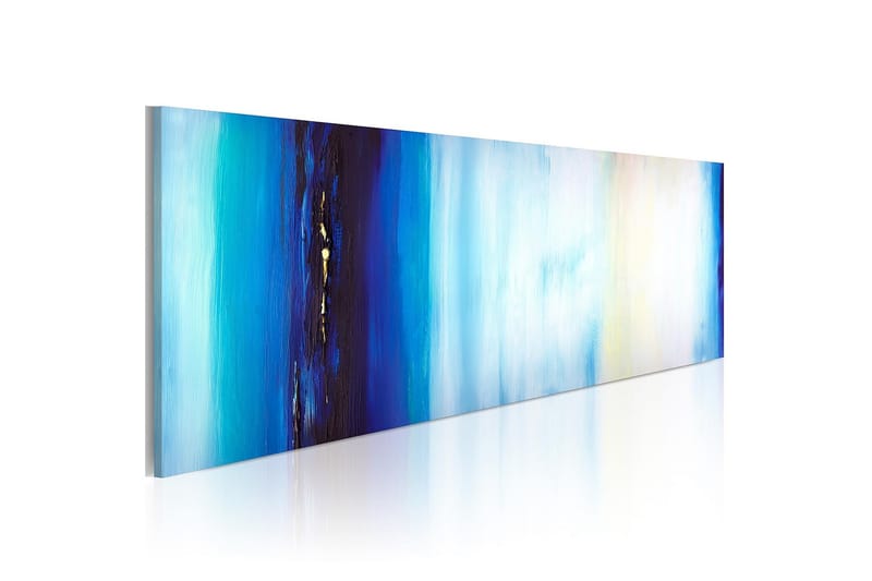 CANVASTAVLA Blå vätska  100x40 cm - Artgeist sp. z o. o. - Inredning & dekor - Tavlor & konst - Canvastavla