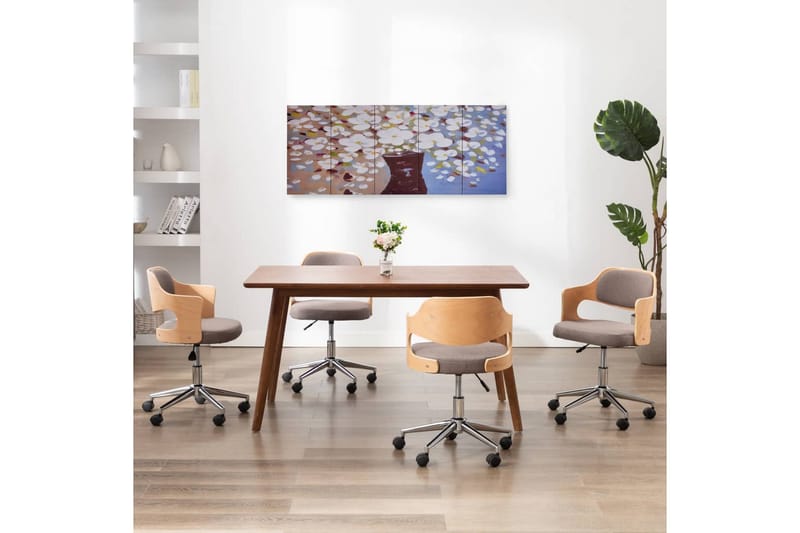 Canvastavla blommor i vas flerfärgad 150x60 cm - Flerfärgad - Inredning & dekor - Tavlor & konst - Canvastavla