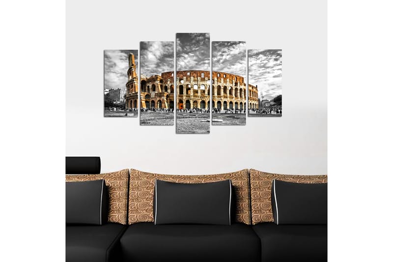 CANVASTAVLA City 5-pack Flerfärgad 20x60 cm - Inredning & dekor - Tavlor & konst - Canvastavla