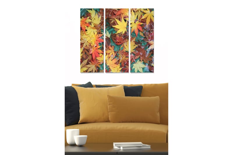 CANVASTAVLA Colorful 3-pack Flerfärgad 20x50 cm - Inredning & dekor - Tavlor & konst - Canvastavla