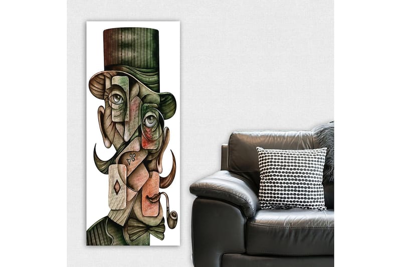 Canvastavla DKY Abstract & Fractals Flerfärgad - 50x120 cm - Inredning & dekor - Tavlor & konst - Canvastavla