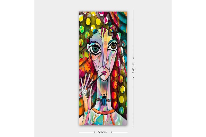 CANVASTAVLA DKY Abstract & Fractals Flerfärgad 50x120 cm - Inredning & dekor - Tavlor & konst - Canvastavla