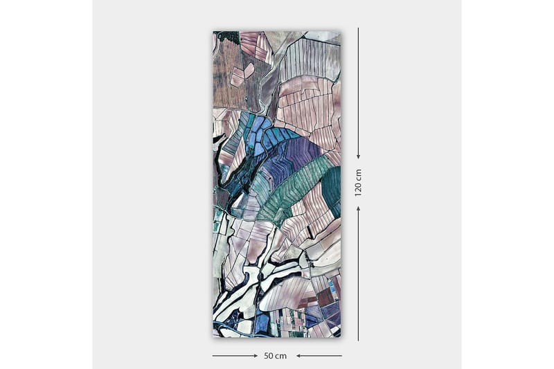 CANVASTAVLA DKY Abstract & Fractals Flerfärgad 50x120 cm - Inredning & dekor - Tavlor & konst - Canvastavla