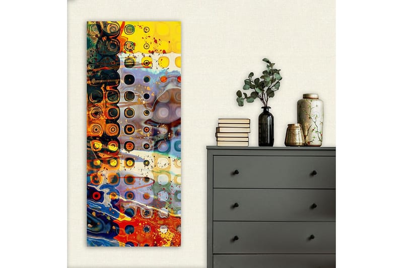CANVASTAVLA DKY Abstract & Fractals Flerfärgad 50x120 cm - Inredning & dekor - Tavlor & konst - Canvastavla