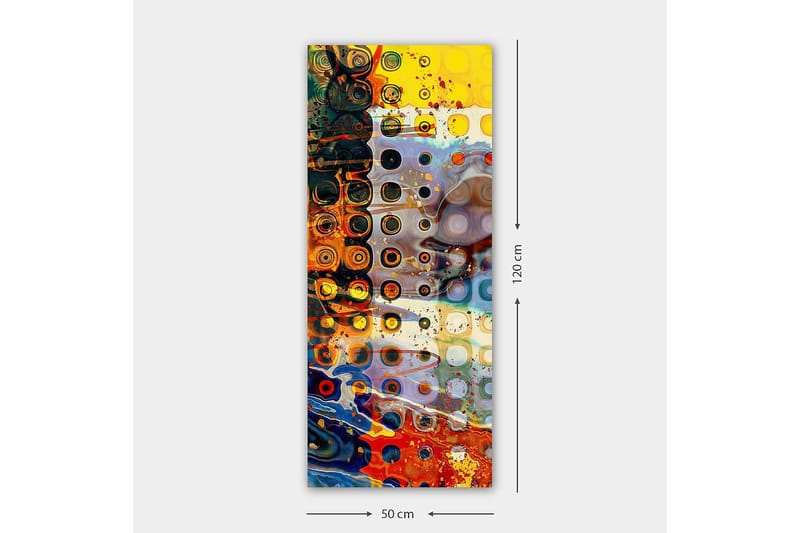 CANVASTAVLA DKY Abstract & Fractals Flerfärgad 50x120 cm - Inredning & dekor - Tavlor & konst - Canvastavla