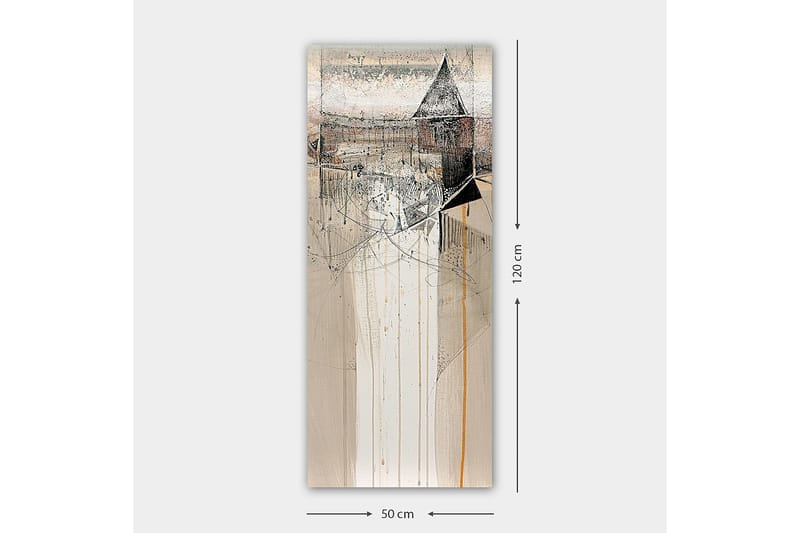 CANVASTAVLA DKY Abstract & Fractals Flerfärgad 50x120 cm - Inredning & dekor - Tavlor & konst - Canvastavla