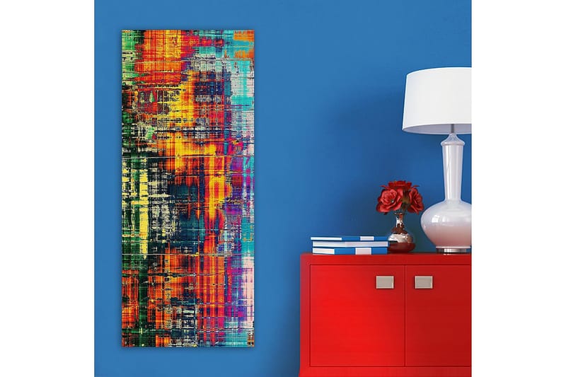 CANVASTAVLA DKY Abstract & Fractals Flerfärgad 50x120 cm - Inredning & dekor - Tavlor & konst - Canvastavla