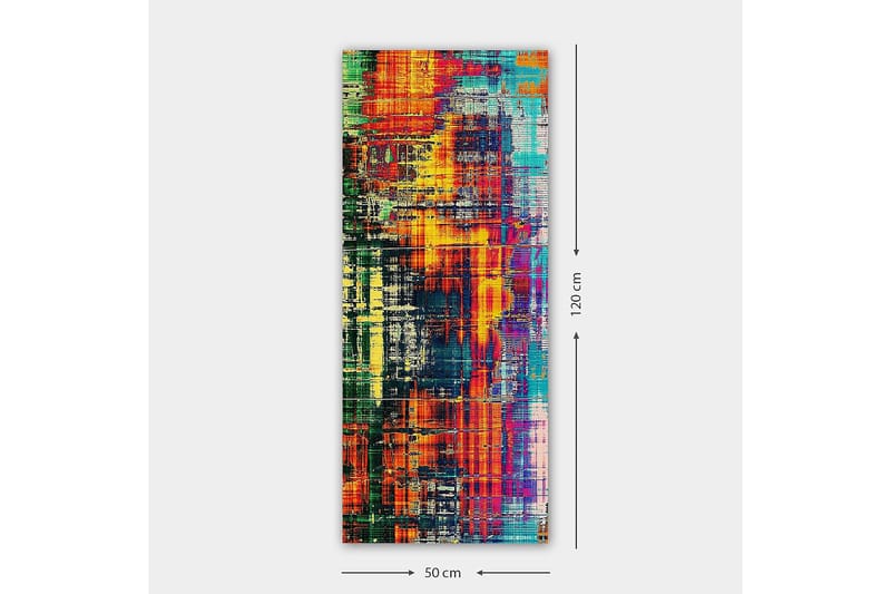 CANVASTAVLA DKY Abstract & Fractals Flerfärgad 50x120 cm - Inredning & dekor - Tavlor & konst - Canvastavla