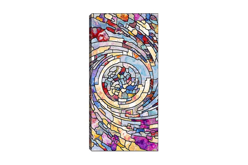 CANVASTAVLA DKY Abstract & Fractals Flerfärgad 50x120 cm - Inredning & dekor - Tavlor & konst - Canvastavla