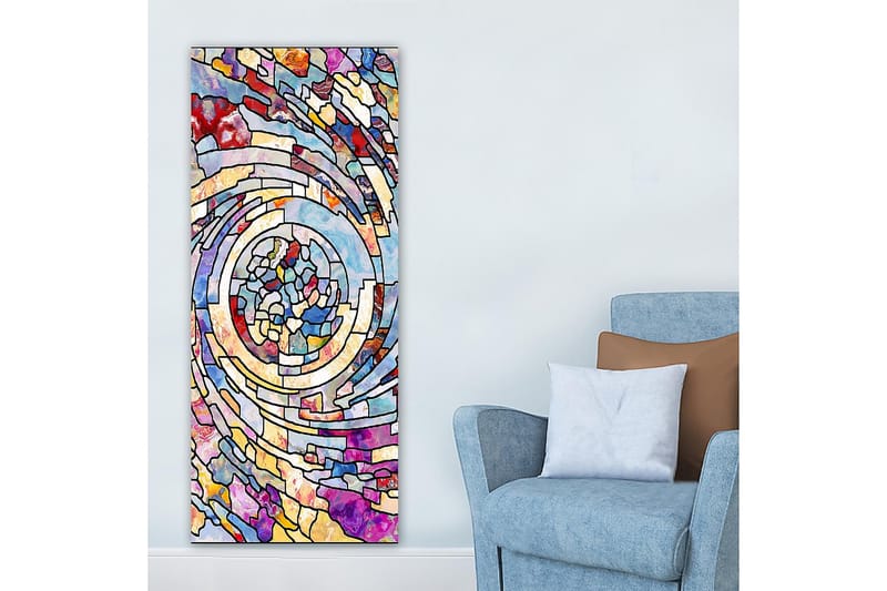 CANVASTAVLA DKY Abstract & Fractals Flerfärgad 50x120 cm - Inredning & dekor - Tavlor & konst - Canvastavla