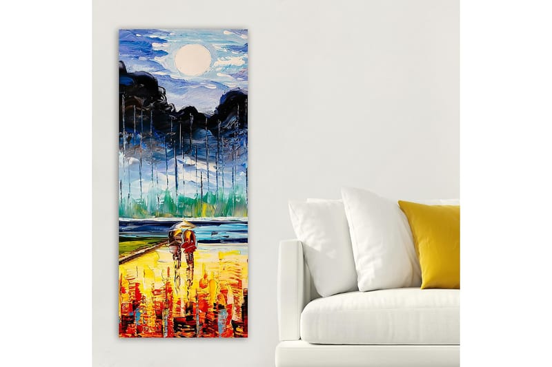 CANVASTAVLA DKY Abstract & Fractals Flerfärgad 50x120 cm - Inredning & dekor - Tavlor & konst - Canvastavla