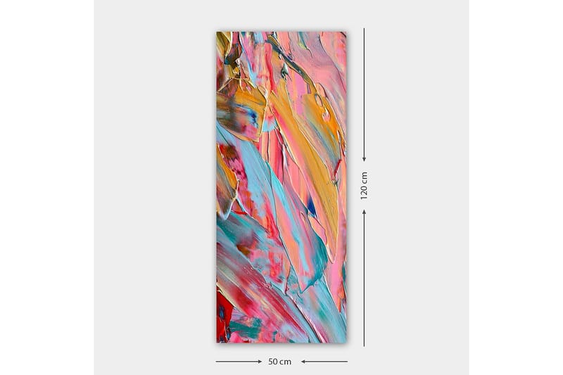 CANVASTAVLA DKY Abstract & Fractals Flerfärgad 50x120 cm - Inredning & dekor - Tavlor & konst - Canvastavla