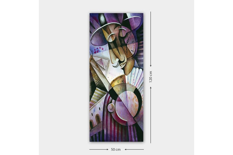 CANVASTAVLA DKY Abstract & Fractals Flerfärgad 50x120 cm - Inredning & dekor - Tavlor & konst - Canvastavla