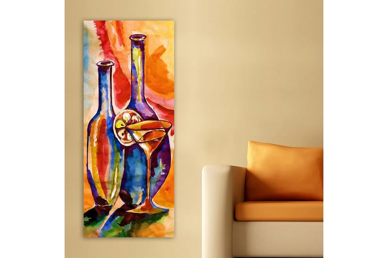 CANVASTAVLA DKY Abstract & Fractals Flerfärgad 50x120 cm - Inredning & dekor - Tavlor & konst - Canvastavla