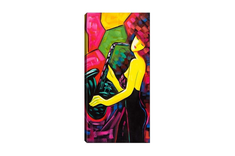 CANVASTAVLA DKY Abstract & Fractals Flerfärgad 50x120 cm - Inredning & dekor - Tavlor & konst - Canvastavla