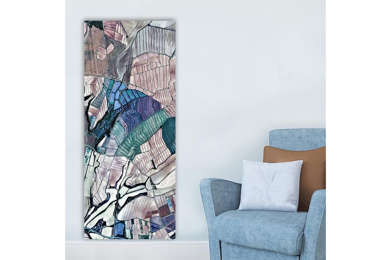 Canvastavla DKY Abstract & Fractals Flerfärgad - 50x120 cm - Inredning & dekor - Tavlor & konst - Canvastavla