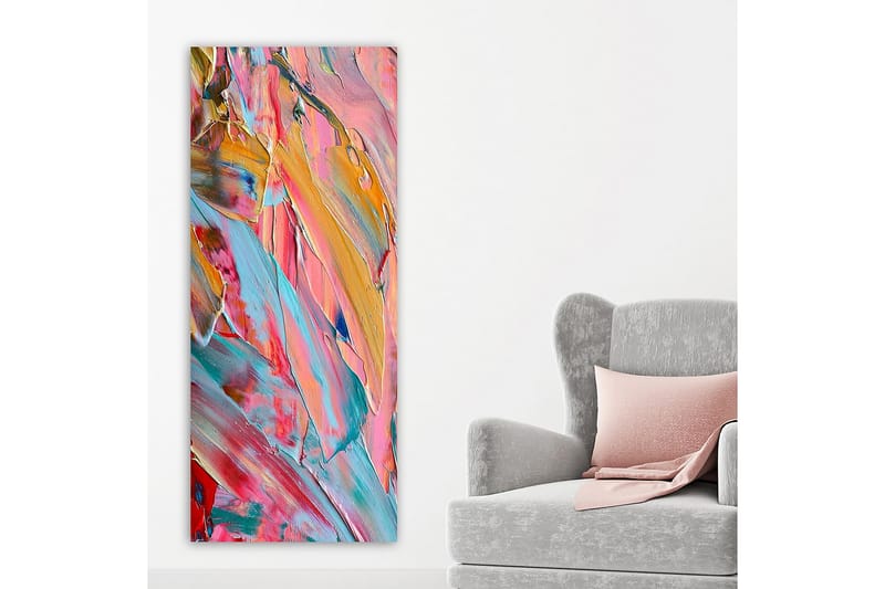 Canvastavla DKY Abstract & Fractals Flerfärgad - 50x120 cm - Inredning & dekor - Tavlor & konst - Canvastavla