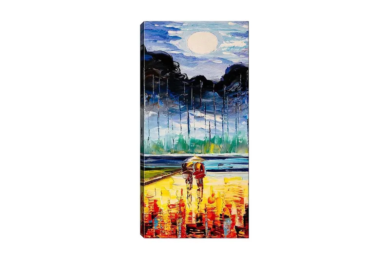 Canvastavla DKY Abstract & Fractals Flerfärgad, 50x120 cm