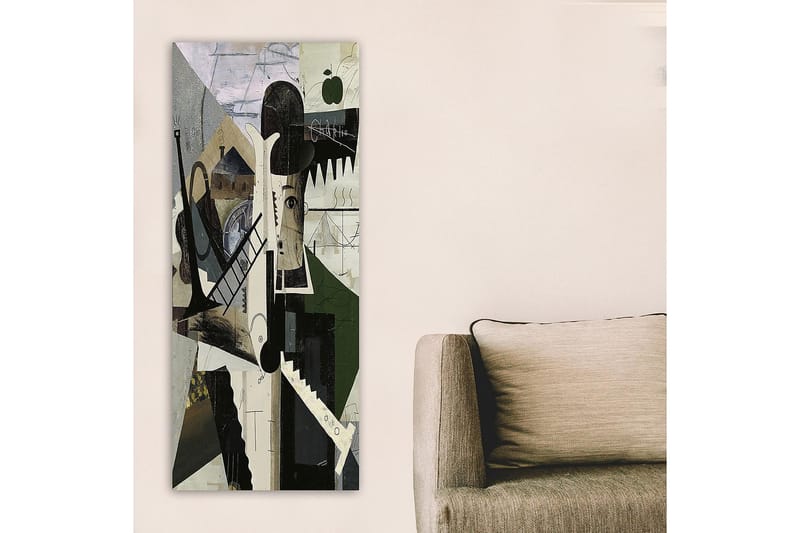 Canvastavla DKY Abstract & Fractals Flerfärgad - 50x120 cm - Inredning & dekor - Tavlor & konst - Canvastavla