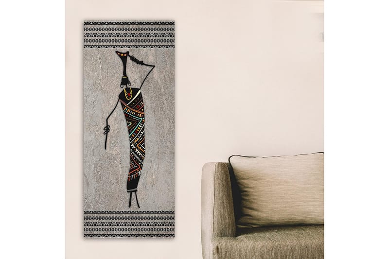 Canvastavla DKY Abstract & Fractals Flerfärgad - 50x120 cm - Inredning & dekor - Tavlor & konst - Canvastavla