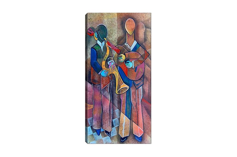 Canvastavla DKY Abstract & Fractals Flerfärgad, 50x120 cm