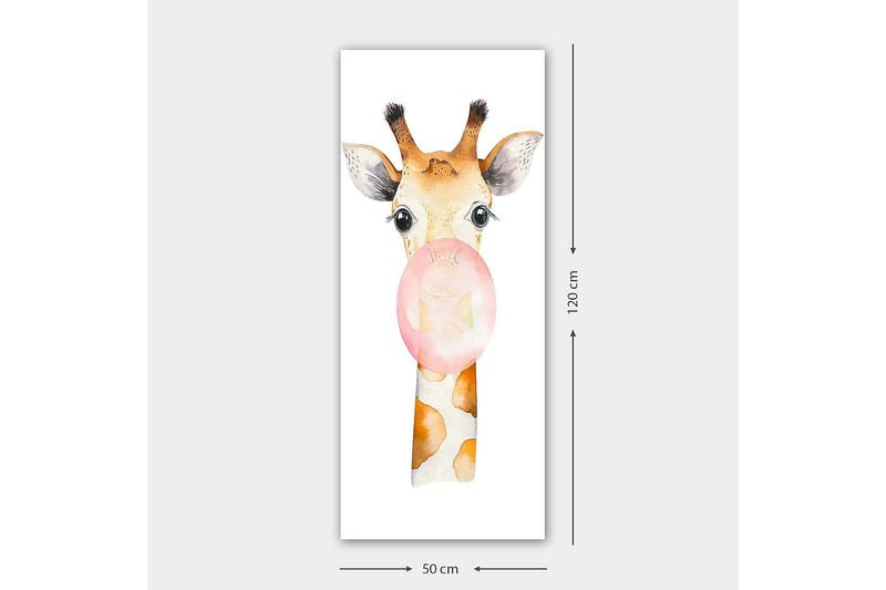 CANVASTAVLA DKY Animals Flerfärgad 50x120 cm - Inredning & dekor - Tavlor & konst - Canvastavla