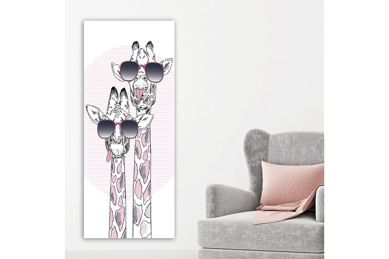 CANVASTAVLA DKY Animals Flerfärgad 50x120 cm - Inredning & dekor - Tavlor & konst - Canvastavla