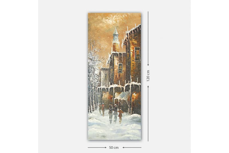 CANVASTAVLA DKY Buildings & Cityscapes Flerfärgad 50x120 cm - Inredning & dekor - Tavlor & konst - Canvastavla